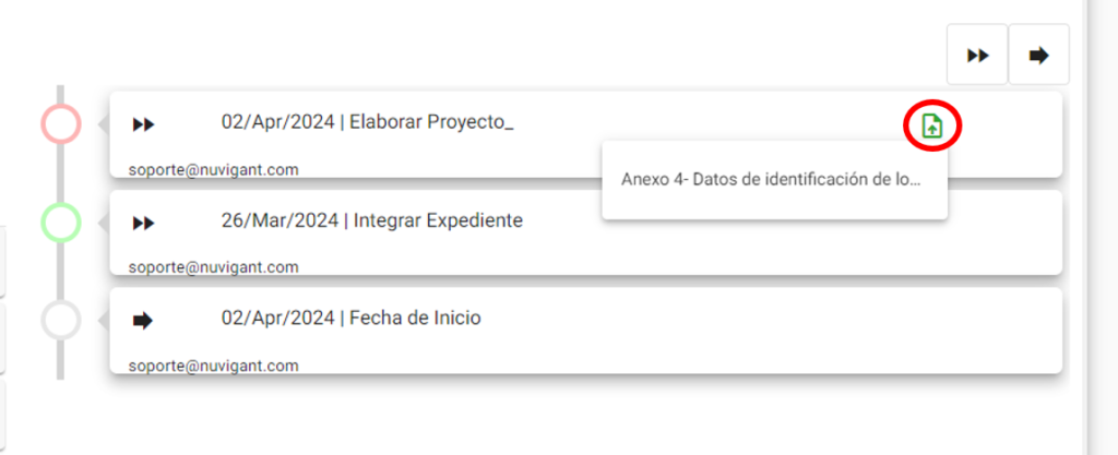 ¿Cómo puedes cargar los documentos de forma rápida? (4)
