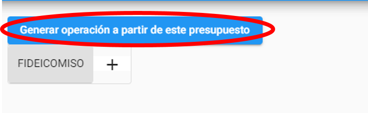 ¿Se pueden crear expedientes a partir de un presupuesto rápido?