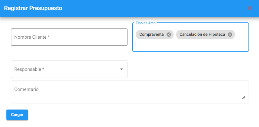 Pasos para ingresar un presupuesto rápido (3)