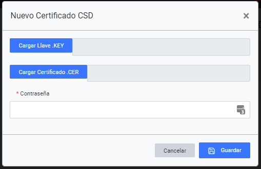 Certificados CSD