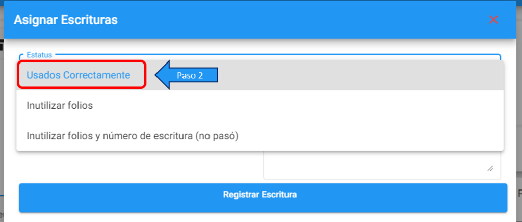 Control de Escritura y Folios (2)