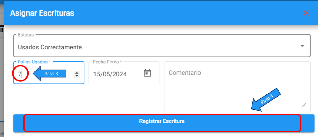 Control de Escritura y Folios (3)