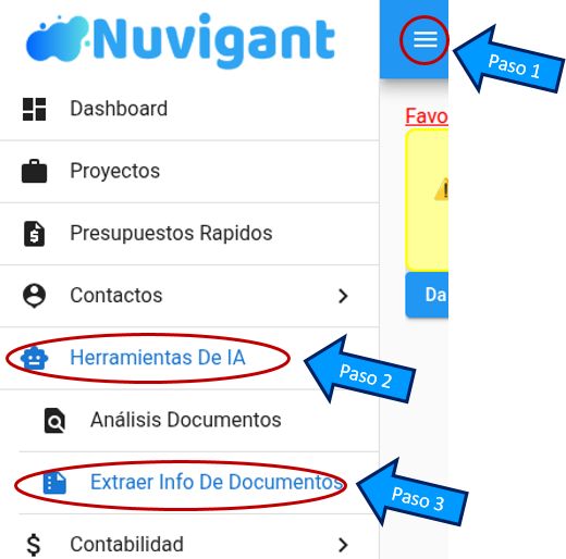 Extraer Información de Documentos