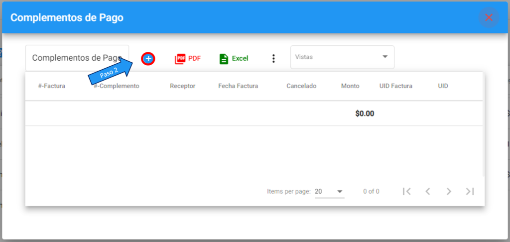 Generar complemento de pago a Facturas PPD (2)