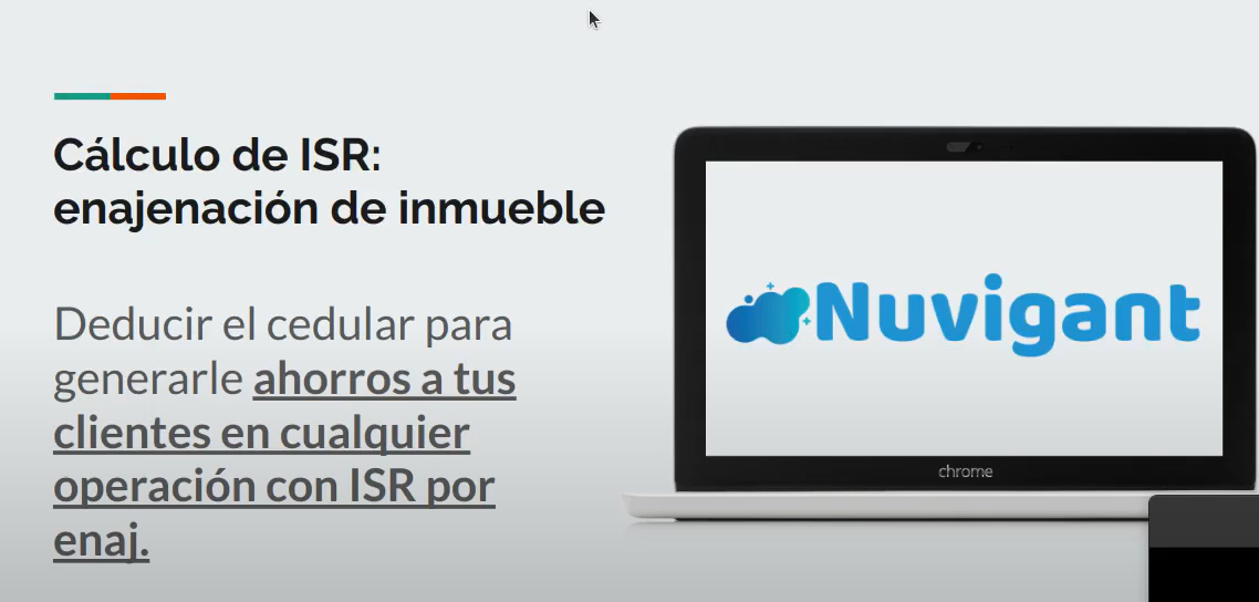 ISR por venta de inmueble: Deducir el cedular