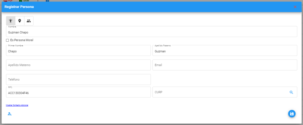 Editar/Borrar un cliente (2)