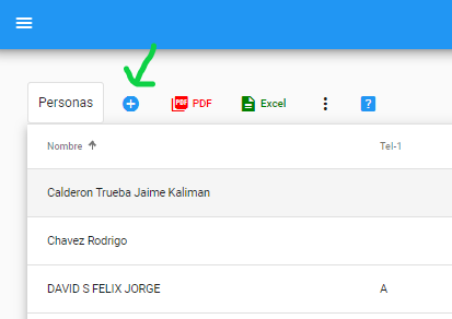 Dar de alta un cliente