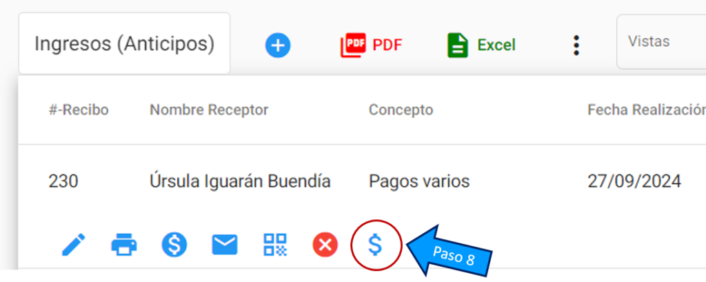 Registrar Ingresos Múltiples (3)